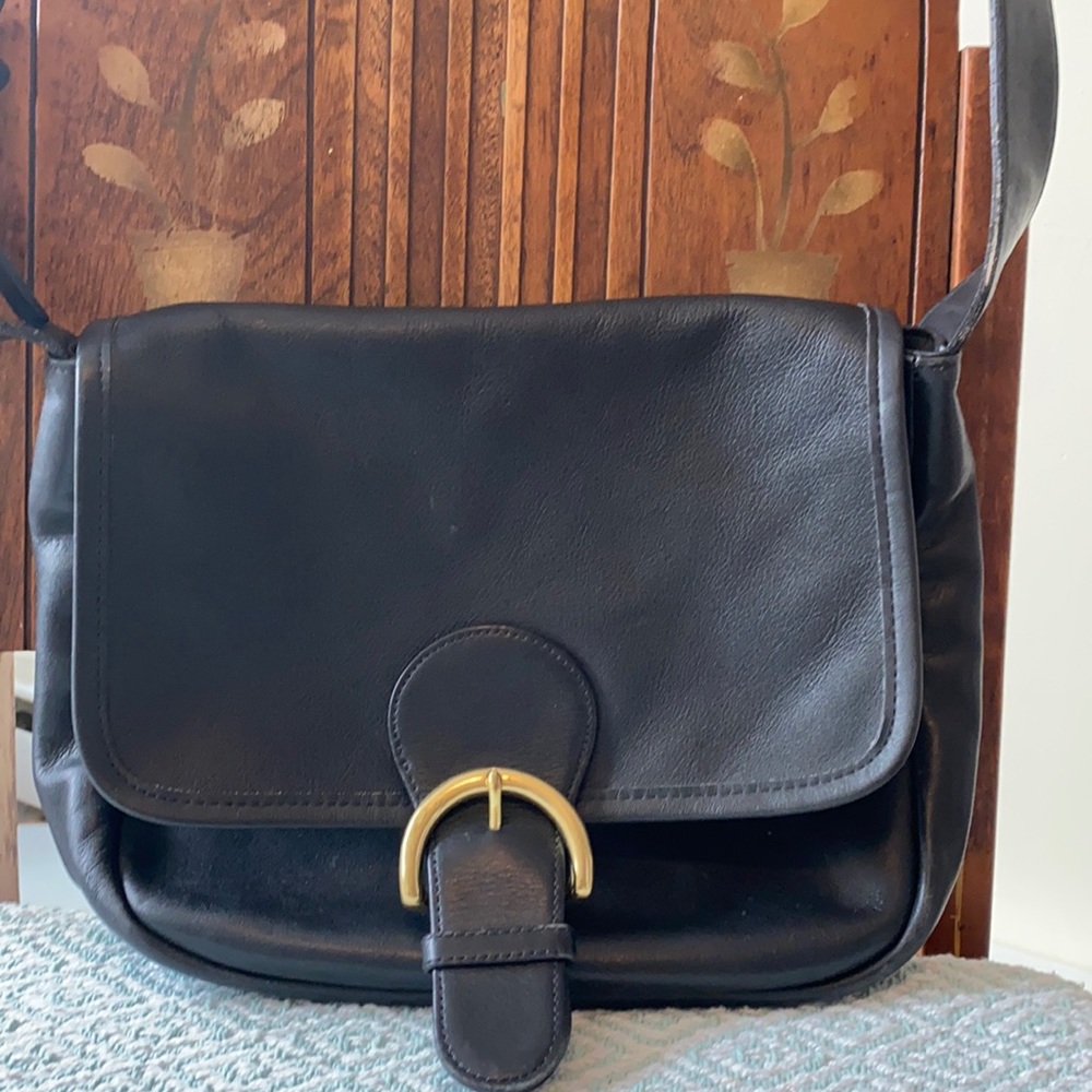 Coach vintage leather bag